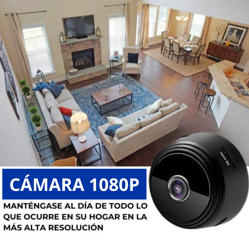 Vigila Todo sin Ser Visto – Mini Cámara Vigilancia 1080 HD