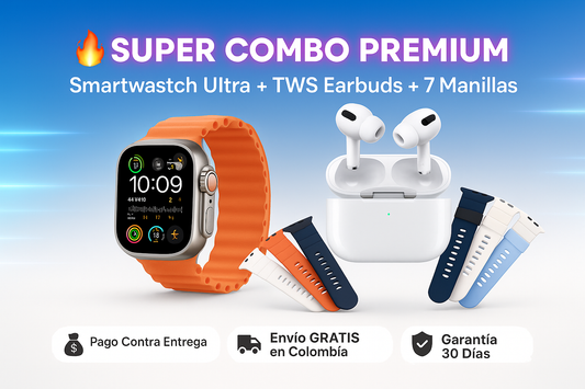 SMART WATCH S10 +AUDIFONOS TERCERA GENER