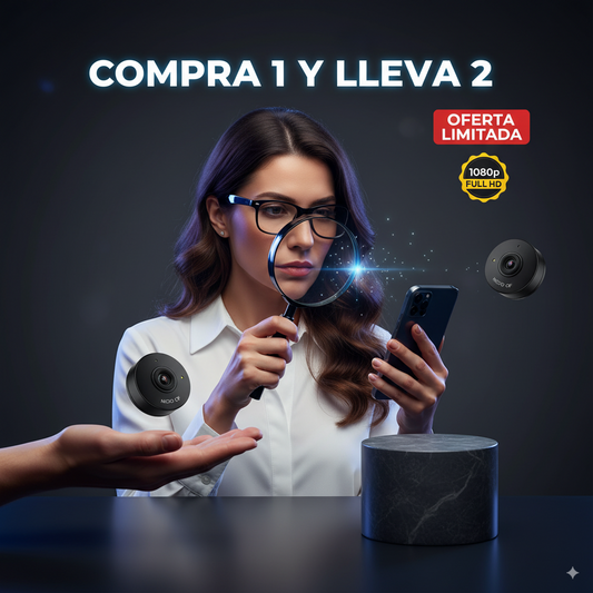 Vigila Todo sin Ser Visto – Mini Cámara Vigilancia 1080 HD